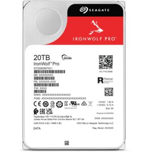 Seagate IronWolf Pro NAS 20 TB CMR, Festplatte - ST20000NT001 technikbar
