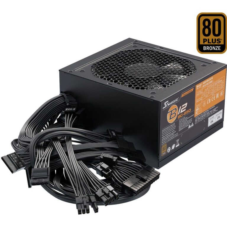 Seasonic B12 BC-850 850W, PC-Netzteil technikbar