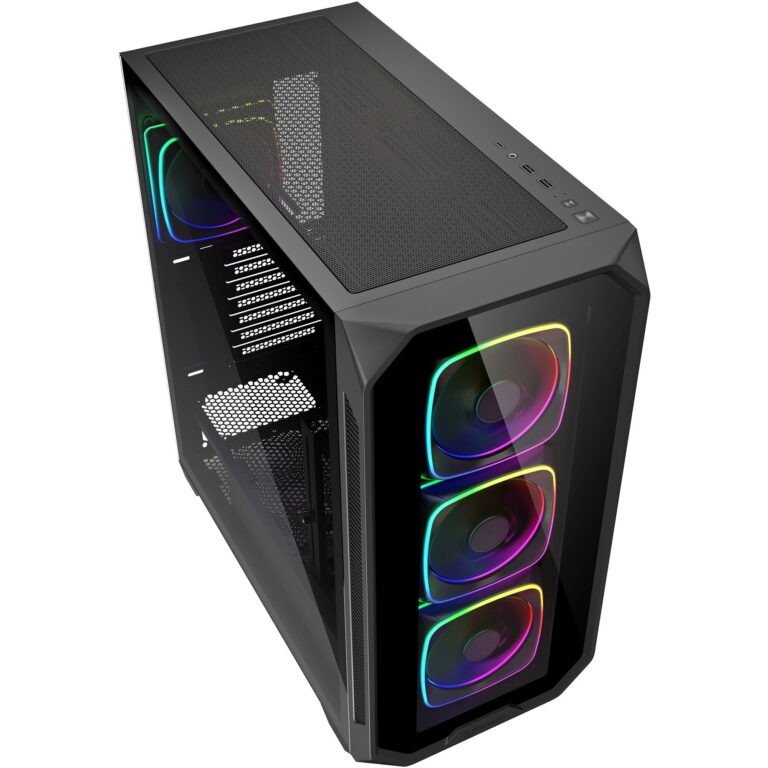 Sharkoon AK5G RGB , Tower-Gehäuse technikbar