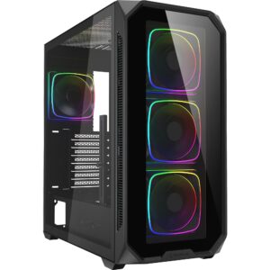 Sharkoon AK5G RGB , Tower-Gehäuse technikbar