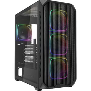 Sharkoon AK5M RGB , Tower-Gehäuse technikbar