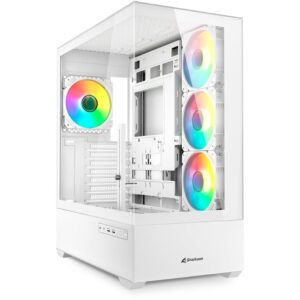 Sharkoon AK6 RGB    , Tower-Gehäuse technikbar