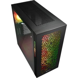 Sharkoon ELITE SHARK CA300H Black, Big-Tower-Gehäuse technikbar