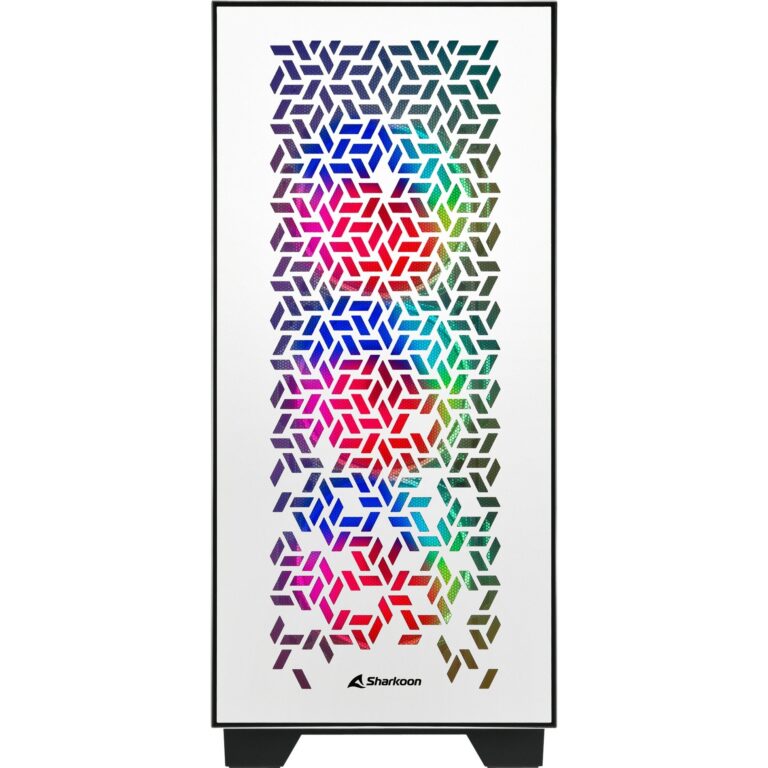 Sharkoon ELITE SHARK CA300H White, Big-Tower-Gehäuse technikbar
