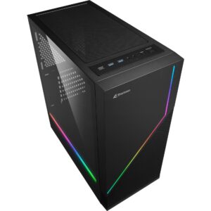 Sharkoon RGB FLOW, Tower-Gehäuse technikbar