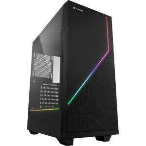 Sharkoon RGB FLOW, Tower-Gehäuse technikbar