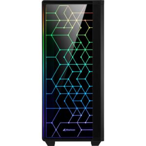 Sharkoon RGB LIT 100, Tower-Gehäuse technikbar