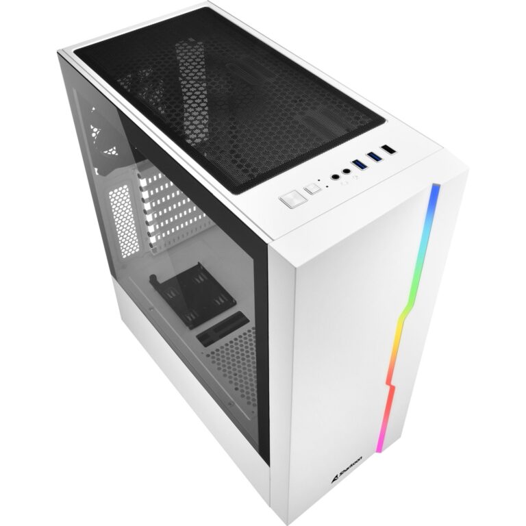 Sharkoon RGB SLIDER White, Tower-Gehäuse technikbar