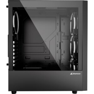Sharkoon RGB WAVE, Tower-Gehäuse technikbar