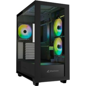 Sharkoon Rebel C60 RGB , Tower-Gehäuse technikbar