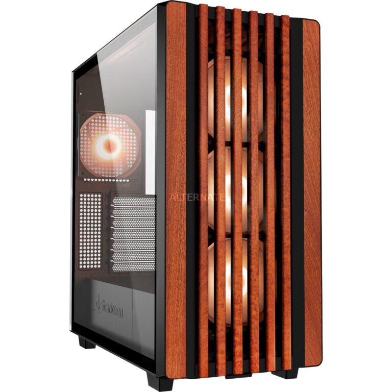 Sharkoon Rebel C70G RGB , Tower-Gehäuse technikbar