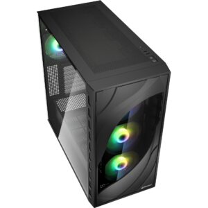 Sharkoon Rebel C80G RGB , Tower-Gehäuse technikbar