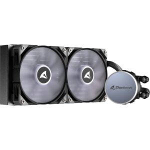 Sharkoon S70 RGB AIO 240mm, Wasserkühlung technikbar