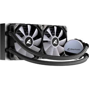 Sharkoon S70 RGB AIO 240mm, Wasserkühlung technikbar