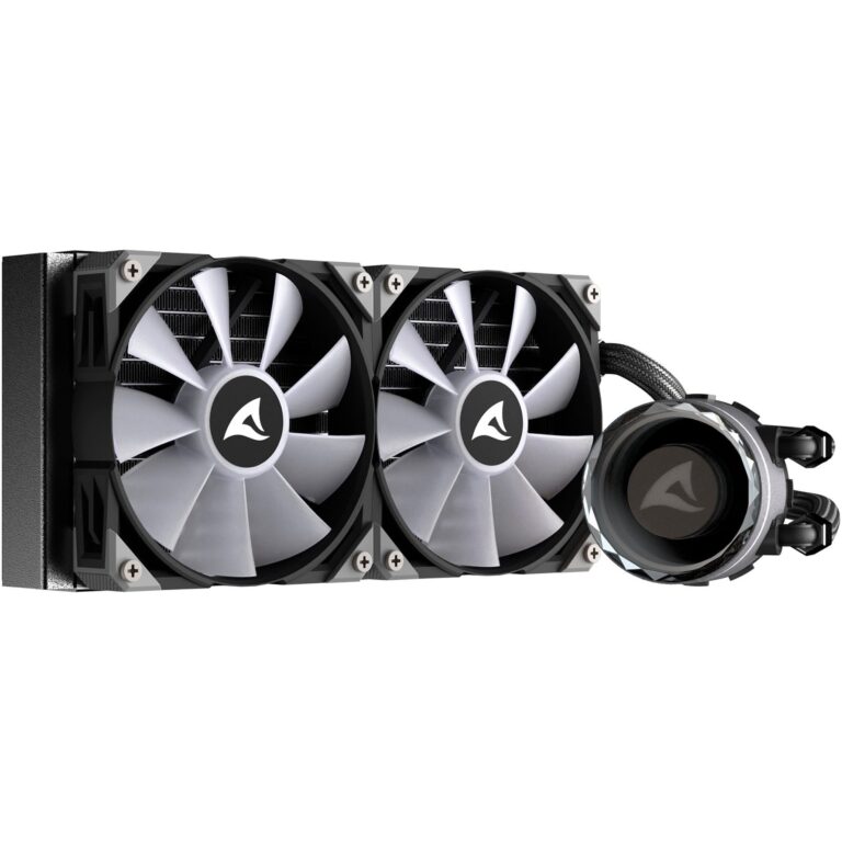 Sharkoon S80 RGB AIO 240mm, Wasserkühlung technikbar