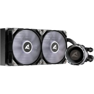 Sharkoon S80 RGB AIO 240mm, Wasserkühlung technikbar