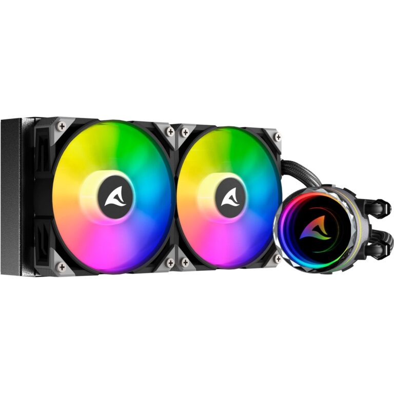 Sharkoon S80 RGB AIO 240mm, Wasserkühlung technikbar