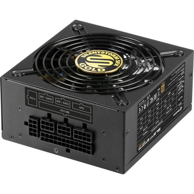 Sharkoon SilentStorm SFX Gold 500W, PC-Netzteil technikbar