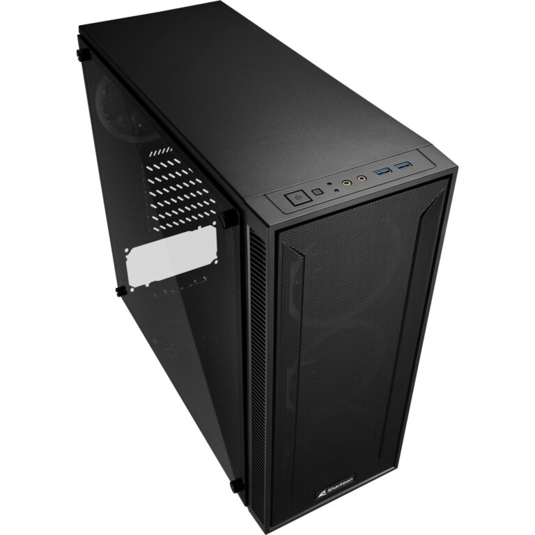 Sharkoon TG4M RGB, Tower-Gehäuse technikbar