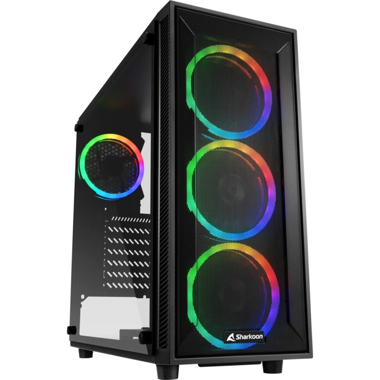 Sharkoon TG4M RGB, Tower-Gehäuse