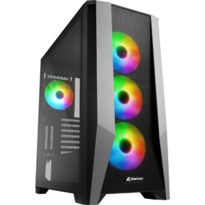 Sharkoon TG7M RGB, Tower-Gehäuse technikbar