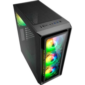 Sharkoon TK4 RGB, Tower-Gehäuse technikbar