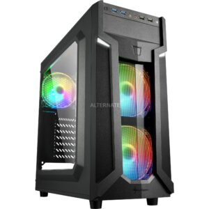 Sharkoon VG6-W RGB, Tower-Gehäuse technikbar