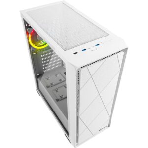 Sharkoon VS8 RGB               , Tower-Gehäuse technikbar