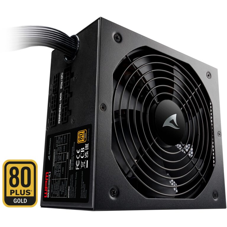 Sharkoon WPM Gold ZERO 550W, PC-Netzteil