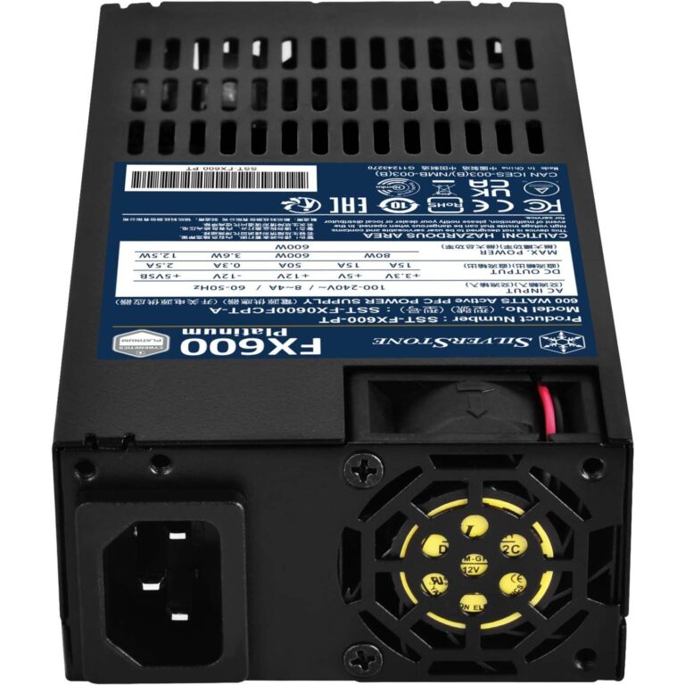 Silverstone SST-FX600-PT, PC-Netzteil technikbar