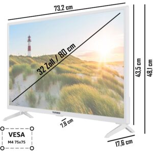 Telefunken XF32SN550S-W, LED-Fernseher technikbar