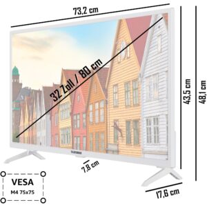 Telefunken XF32SN550SD-W, LED-Fernseher technikbar