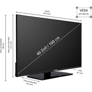 Telefunken XF40AN750M, LED-Fernseher technikbar