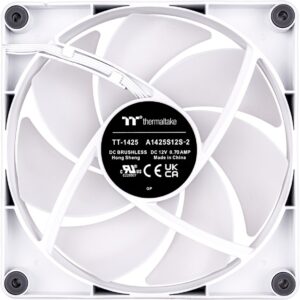 Thermaltake CT140 ARGB Sync PC Cooling Fan White, Gehäuselüfter - CL-F154-PL14SW-A technikbar