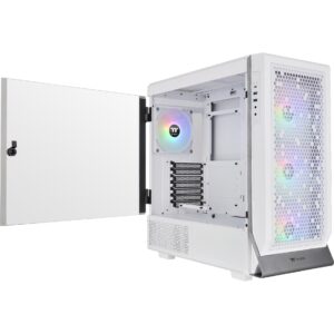 Thermaltake Ceres 500 TG ARGB Snow, Tower-Gehäuse - CA-1X5-00M6WN-00 technikbar