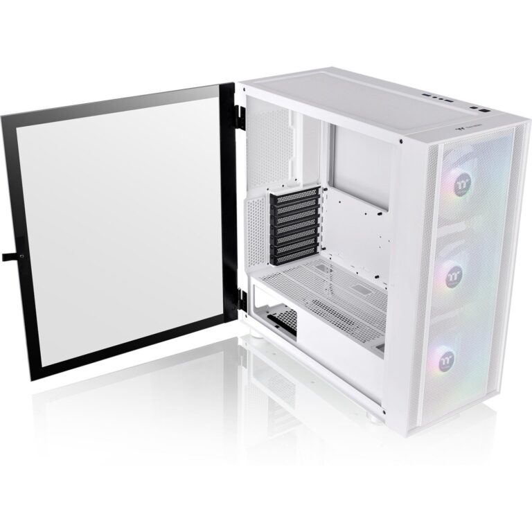 Thermaltake Divider H570 TG ARGB Snow, Tower-Gehäuse - CA-1T9-00M6WN-01 technikbar