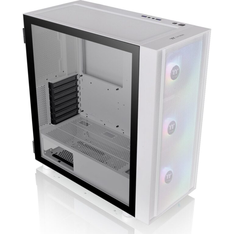 Thermaltake Divider H570 TG ARGB Snow, Tower-Gehäuse - CA-1T9-00M6WN-01 technikbar