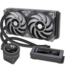 Thermaltake Floe RC Ultra 240 CPU & Memory AIO Liquid Cooler 240mm, Wasserkühlung - CL-W324-PL12GM-A technikbar