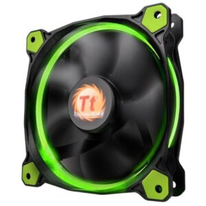 Thermaltake Riing 14 LED Green 140x140x25, Gehäuselüfter - CL-F039-PL14GR-A technikbar