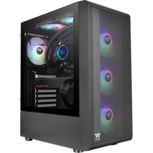 Thermaltake S200 TG ARGB, Tower-Gehäuse - CA-1X2-00M1WN-00 technikbar