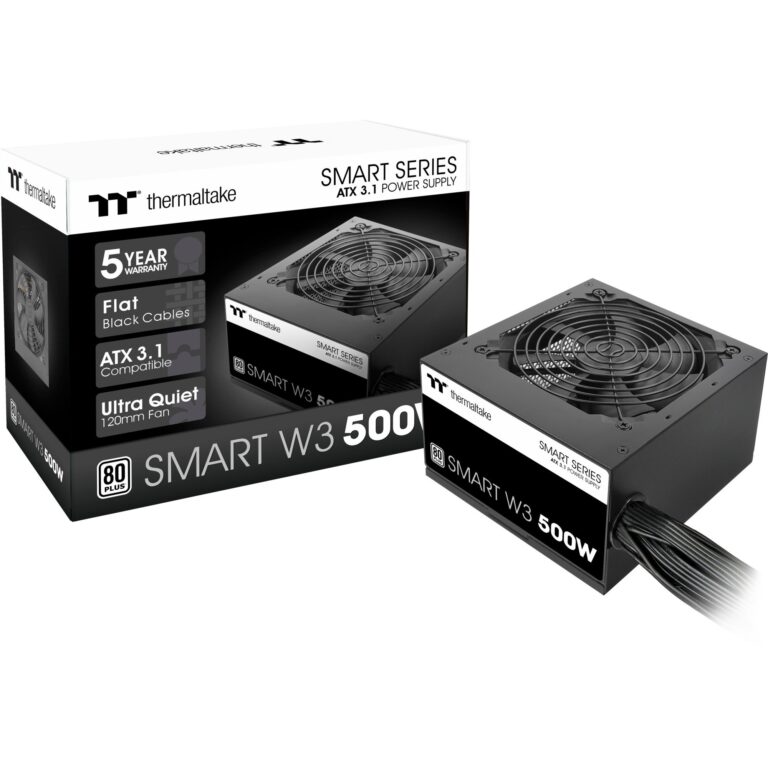 Thermaltake Smart W3 0500W, PC-Netzteil - PS-SPW-0500NNFAWE-1 technikbar
