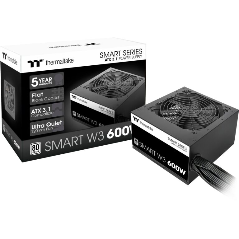 Thermaltake Smart W3 0600W, PC-Netzteil