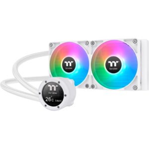 Thermaltake TH240 V2 Ultra ARGB Sync All-In-One Liquid Cooler Snow Edition, Wasserkühlung - CL-W404-PL12SW-A technikbar
