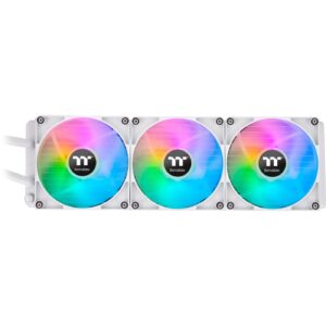 Thermaltake TH420 ARGB Sync All-In-One Liquid Cooler - Snow Edition 420mm, Wasserkühlung - CL-W369-PL14SW-A technikbar