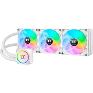 Thermaltake TH420 ARGB Sync All-In-One Liquid Cooler - Snow Edition 420mm, Wasserkühlung - CL-W369-PL14SW-A technikbar