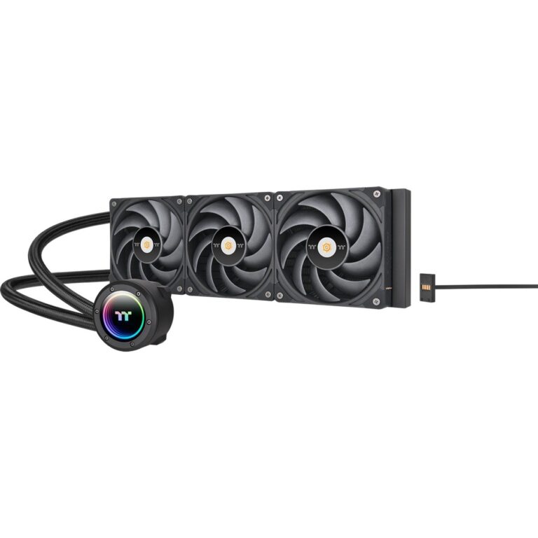 Thermaltake TOUGHLIQUID 360 EX Pro ARGB Sync All-In-One Liquid Cooler 360mm, Wasserkühlung - CL-W400-PL12BL-A technikbar