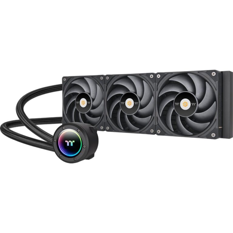 Thermaltake TOUGHLIQUID 360 EX Pro ARGB Sync All-In-One Liquid Cooler 360mm, Wasserkühlung - CL-W400-PL12BL-A technikbar