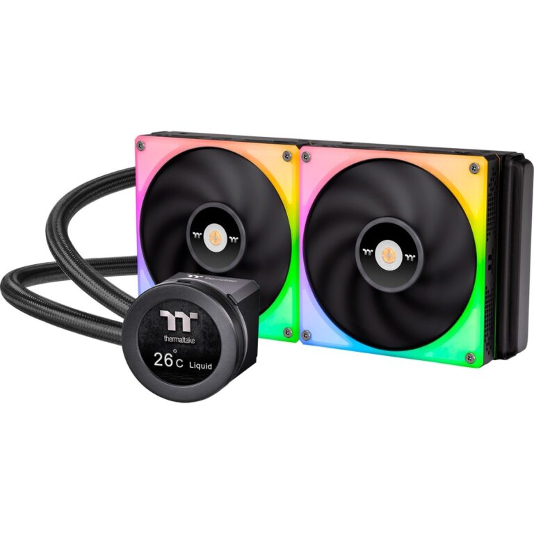 Thermaltake TOUGHLIQUID Ultra 280 RGB All-In-One Liquid Cooler 280mm, Wasserkühlung - CL-W371-PL14SW-A technikbar