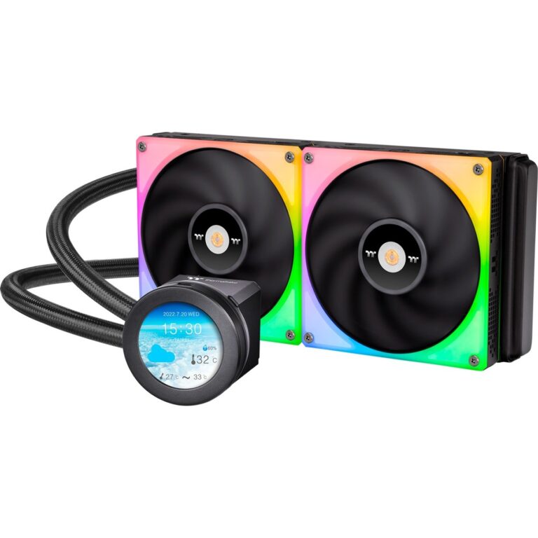Thermaltake TOUGHLIQUID Ultra 280 RGB All-In-One Liquid Cooler 280mm, Wasserkühlung