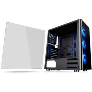 Thermaltake V200 TG RGB, Tower-Gehäuse - CA-1K8-00M1WN-01 technikbar